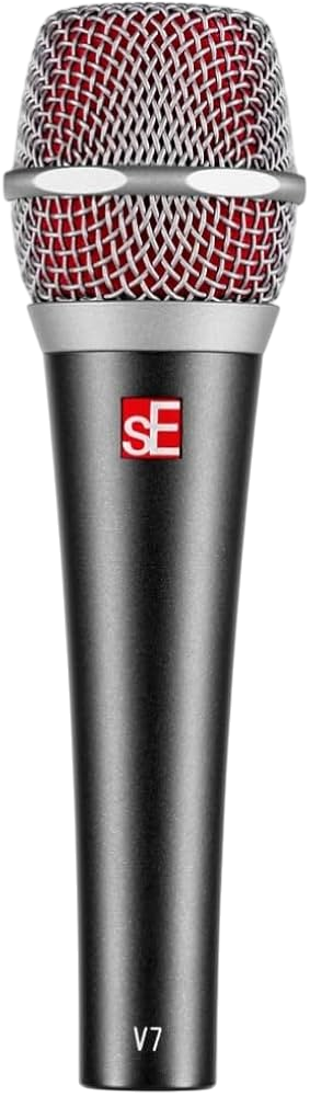 sE V7 Supercardioid Microphone & Clip