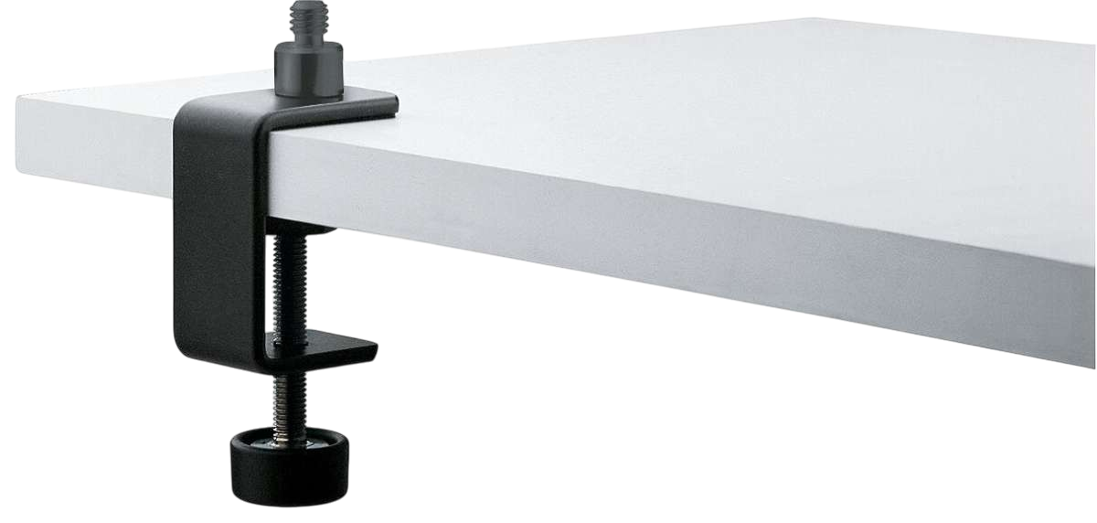 K&M 237 Black Table Clamp