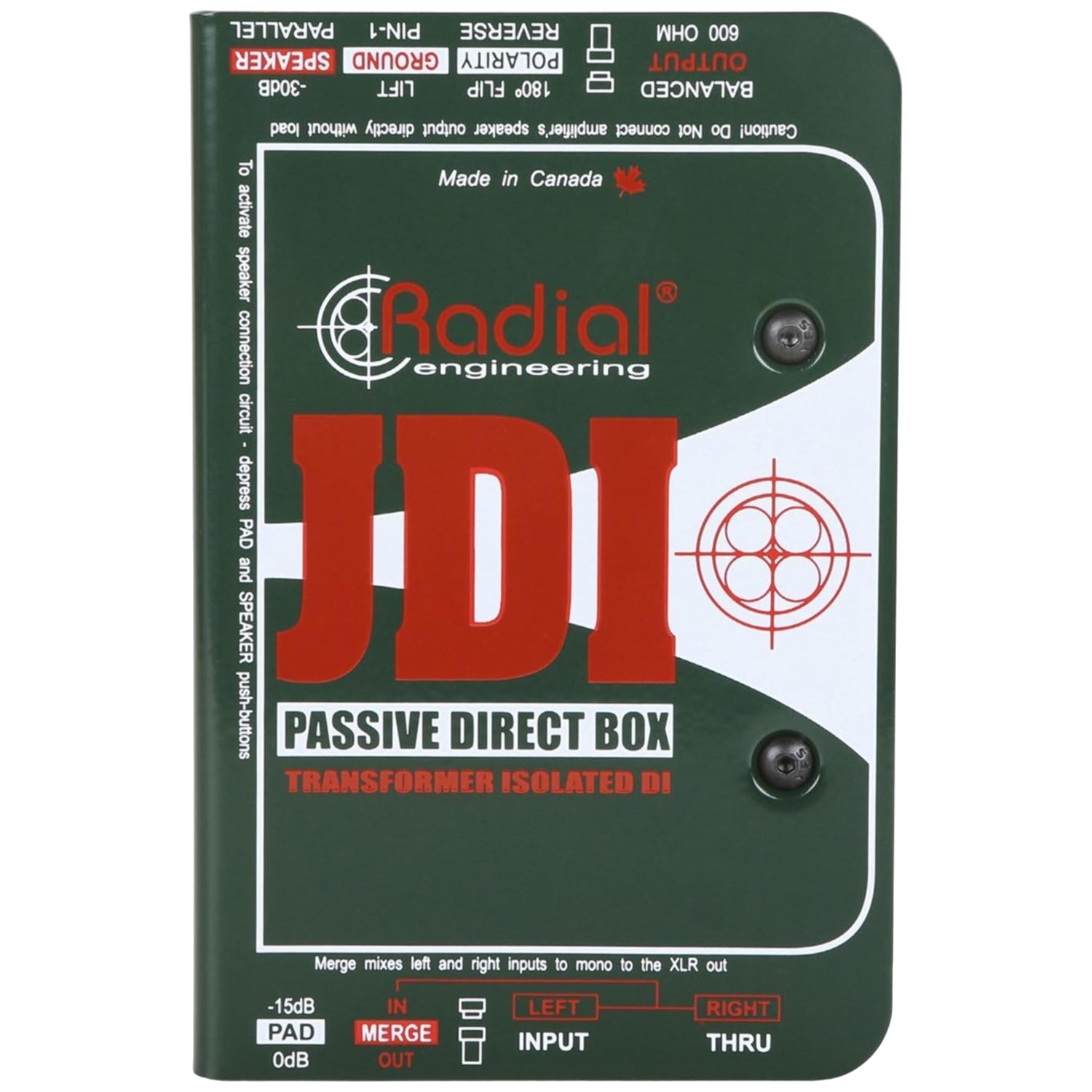 Radial JDI MK3 Passive DI Box