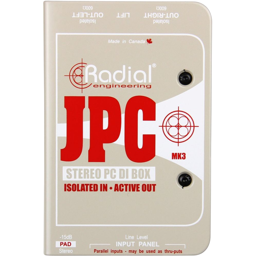 Radial JPC Stereo PC Direct Box