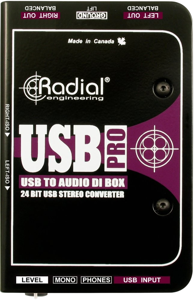 Radial USB Pro Stereo Box