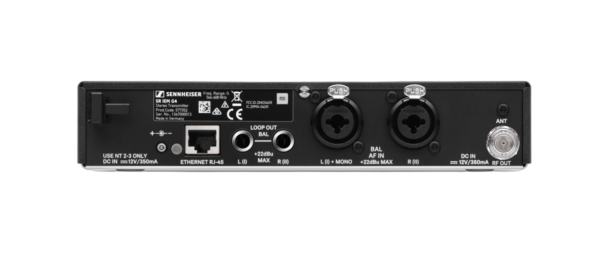 Sennheiser EW SR IEM G4-A Stereo Transmitter 2