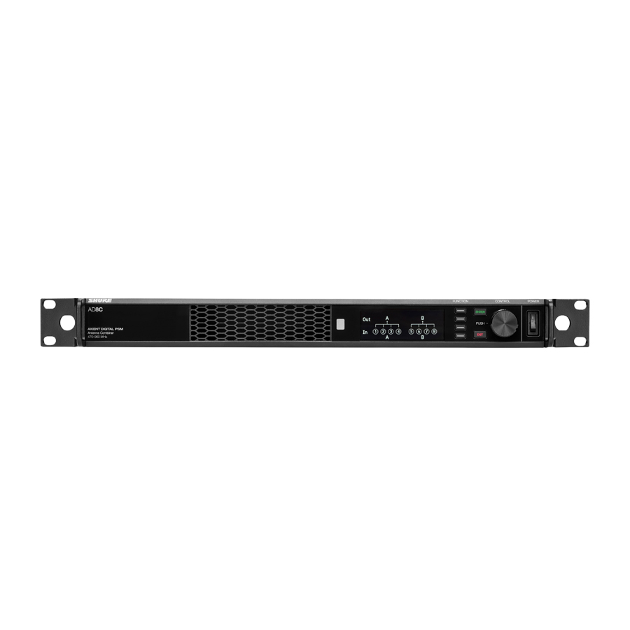 Shure Axient AD8C Antenna Combiner
