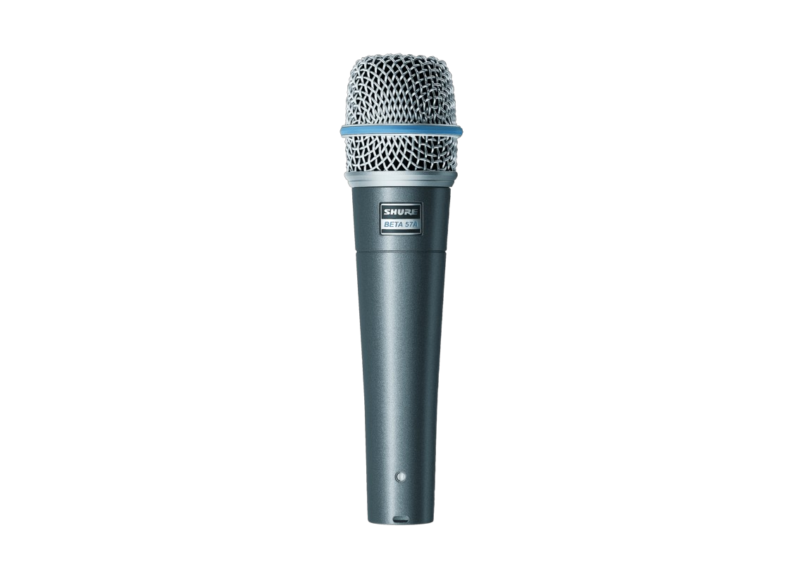 Shure Beta 57A Mic w/clip