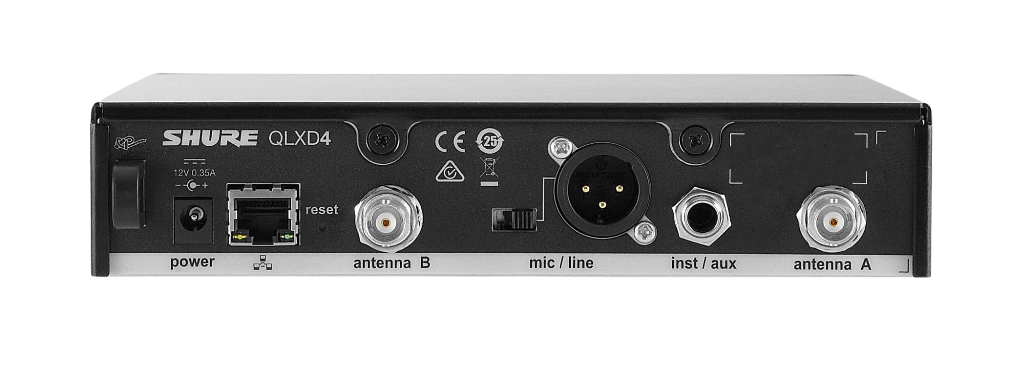 Shure QLXD4-H50 Receiver 2