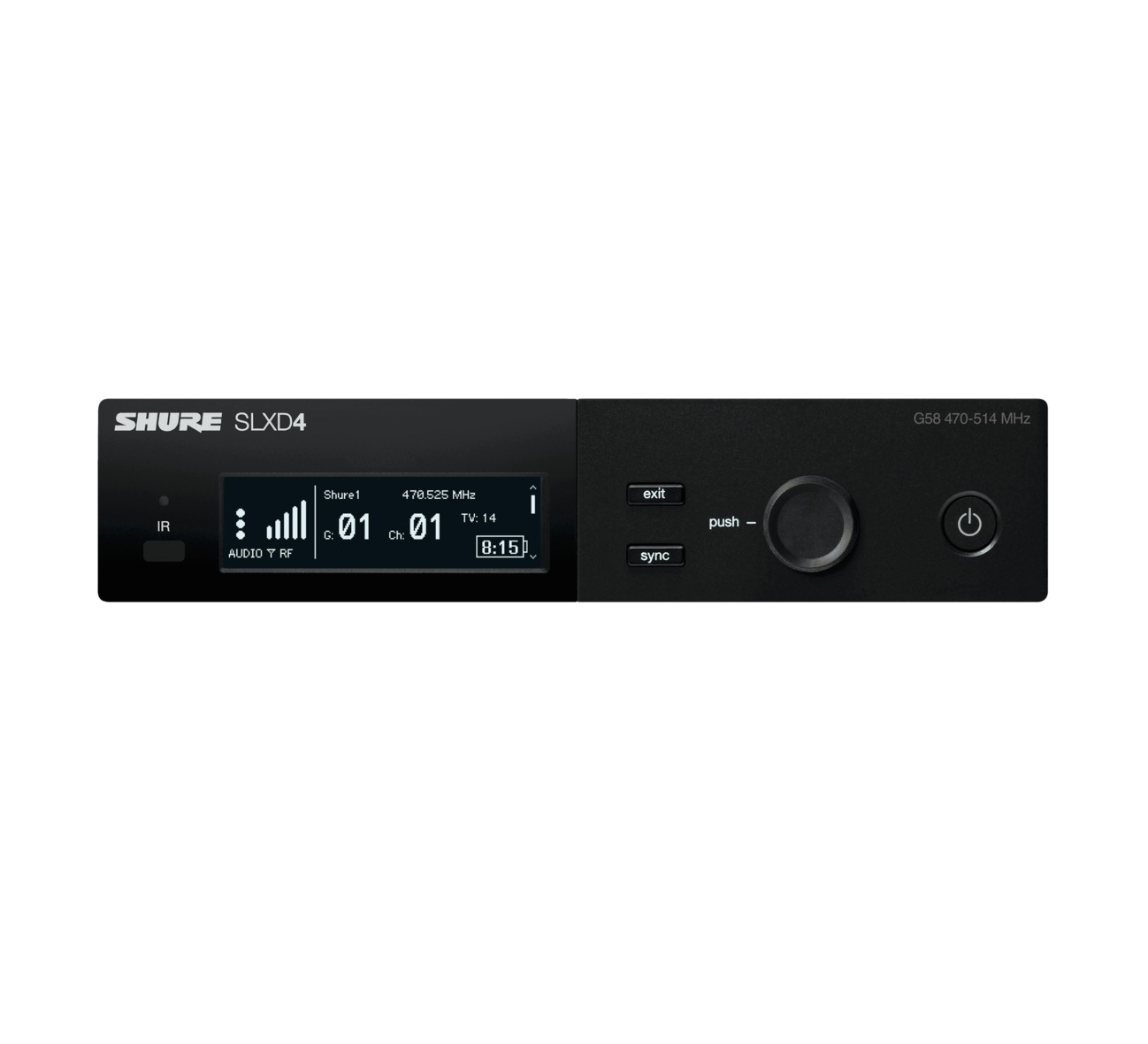 Shure SLXD4-G58 Receiver
