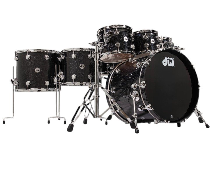 DW Collector’s Series Maple Drum Kit – Blk Ice