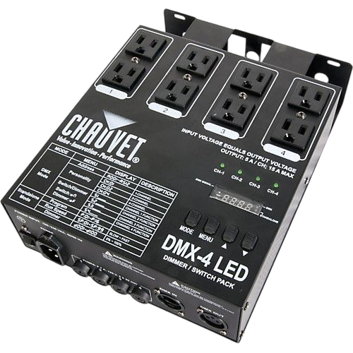 Chauvet DMX-4 4 Ch. Dimmer