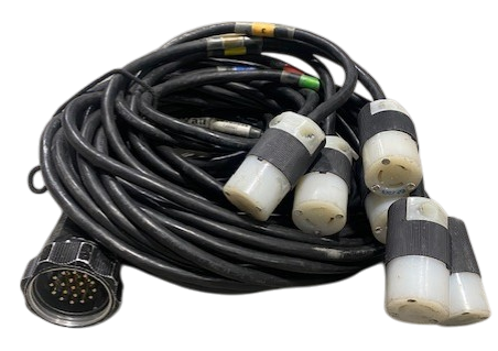 Socapex Male – L6-15R 12′ Splay