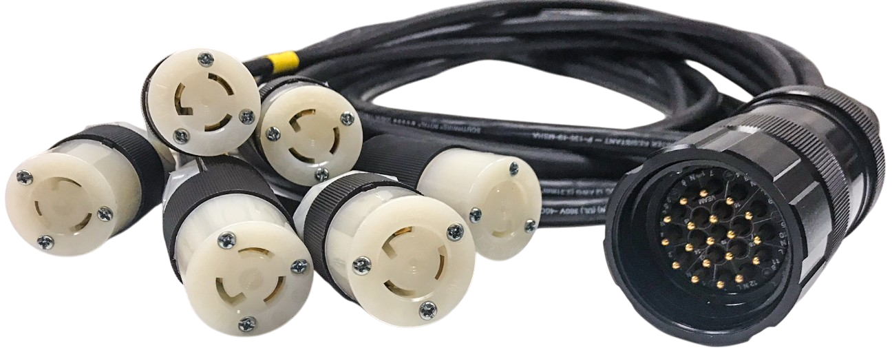 Socapex Male – L6-20R Splay