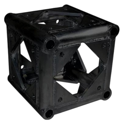 Truss 12″x12″ Blk 6 Way Corner