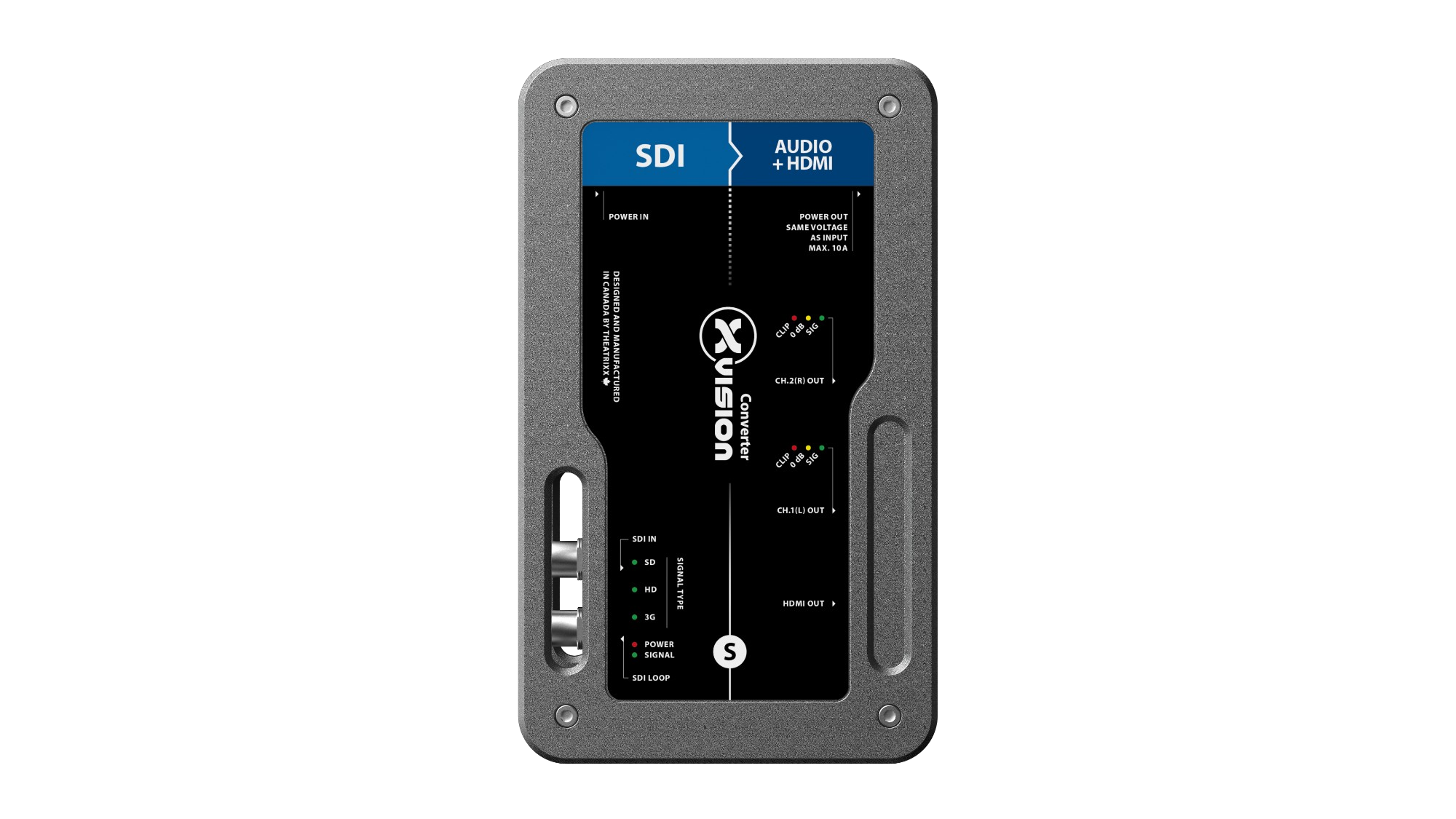THEATRIXX X-VISION SDI Audio De-Embedder