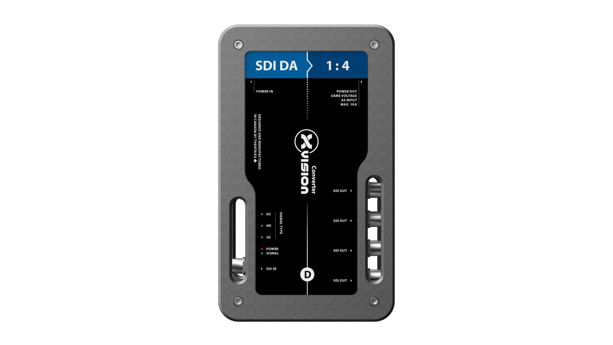 THEATRIXX X-VISION SDI DA 1:4